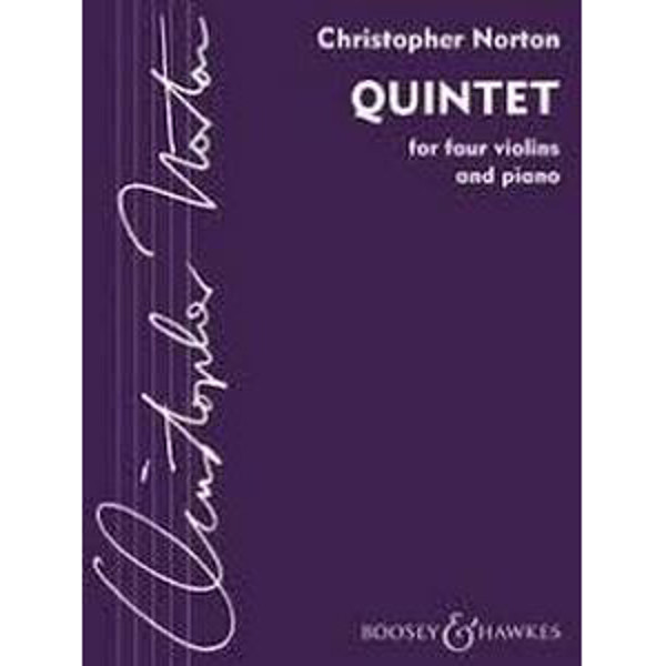 Quintet for four violins and piano - Norton