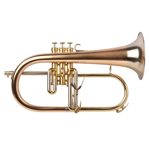 Flygelhorn Adams F1, Gold Brass, 170mm/ML10,5mm/0.55mm, Silver plated