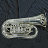 Tuba Bb Adams Custom Serie 4/4 Yellow Brass Silverplated Cilinderbas