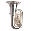 Tuba C Adams Custom Serie, 6/4 Selected Model, 4 Valves + 1 cilinder, Brass 0,60mm, Silver Plated