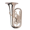 Tuba F Adams Custom Serie Solo, 4 Valves + 1 cylinder, Selected Model, Brass Bell (0,70), Silver Plated
