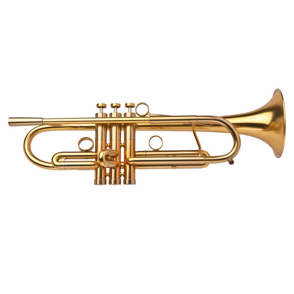 Trompet Adams (Bb) Custom Serie A4-LT Selected Model, Brass 0,45mm, Satin Gold Laquered