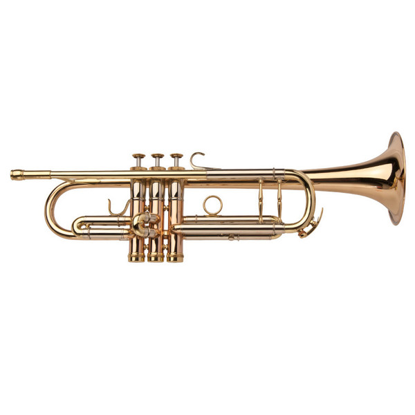 Trompet Adams (Bb) Custom Serie A7 Selected Model, Goldbrass 0,40mm, Laquered