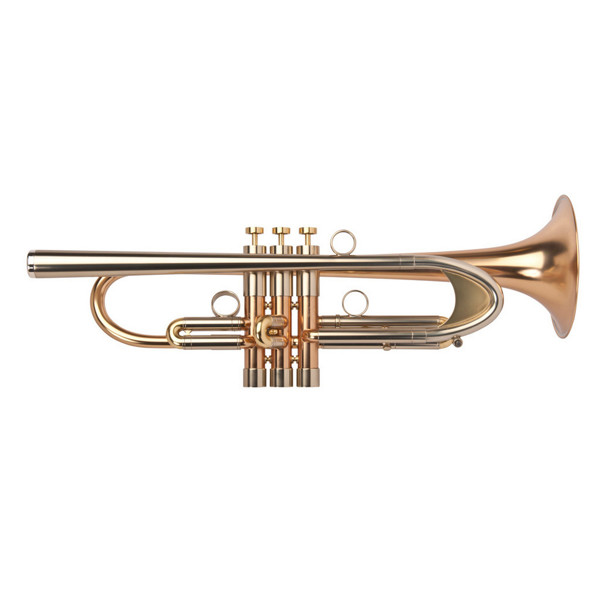 Trompet Adams (Bb) Custom Serie A8 Selected Model, Goldbrass 0,45mm, mat Laquered