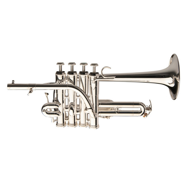 Trumpet (Piccolo) Adams Custom Serie P1 Selected Model, Goldbrass 0,45mm, Silver Plated