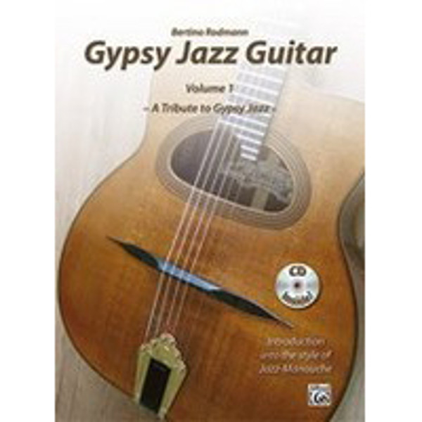 Gypsy Jazz Guitar, Bertino Rodmann, Vol 1 m/CD