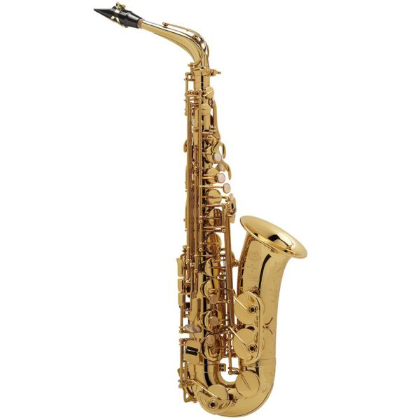 Altsaksofon Selmer SA80 II, Gold Lacquered Engraved, Outfit