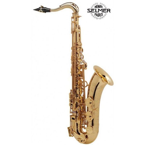 Tenorsaksofon Selmer SA80 II, Gold Lacquered Engraved, Outfit