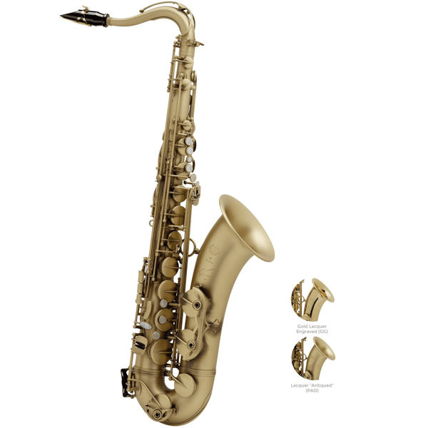 Tenorsaksofon Selmer Reference 54 Gold Lacquered Engraved, Outfit