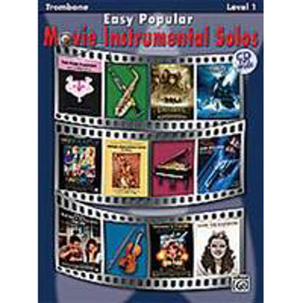 Easy Popular Movie Instrumental Solos Trombone/CD