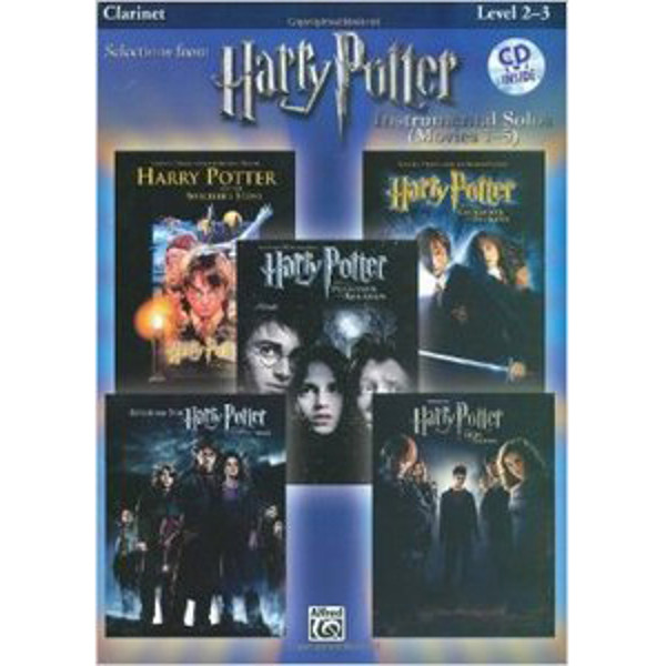 Selections from Harry Potter - Clarinet - Instrumental Solo Play-Along