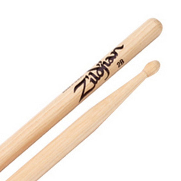 Trommestikker Zildjian Natural 2BWN, Hickory, Wood Tip