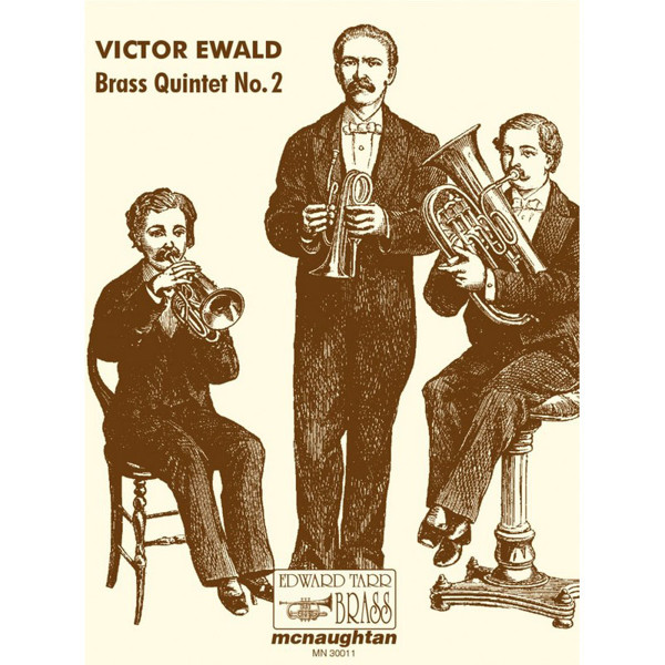 Quintet No. 2 Opus 6, Score and Parts. Ewald/Tarr