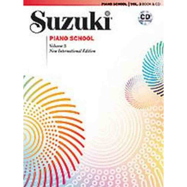 Suzuki Piano School vol 3 Book+CD