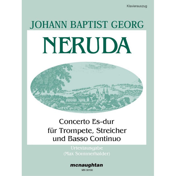 Concerto for Trumpet and Strings in Eb Major - Neruda. Edition for Trompet and Piano