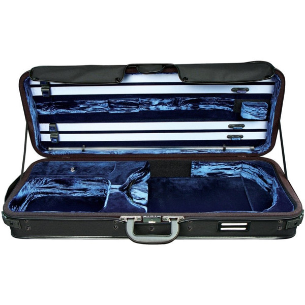 Etui Bratsj Koffert Strato De luxe 36-42,5 cm Black/Dark Blue