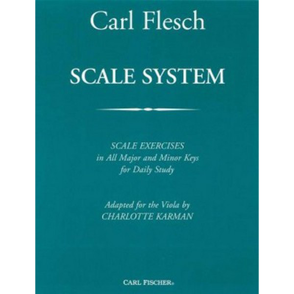 Scale System - Scale excersises Carl Flesch - Viola