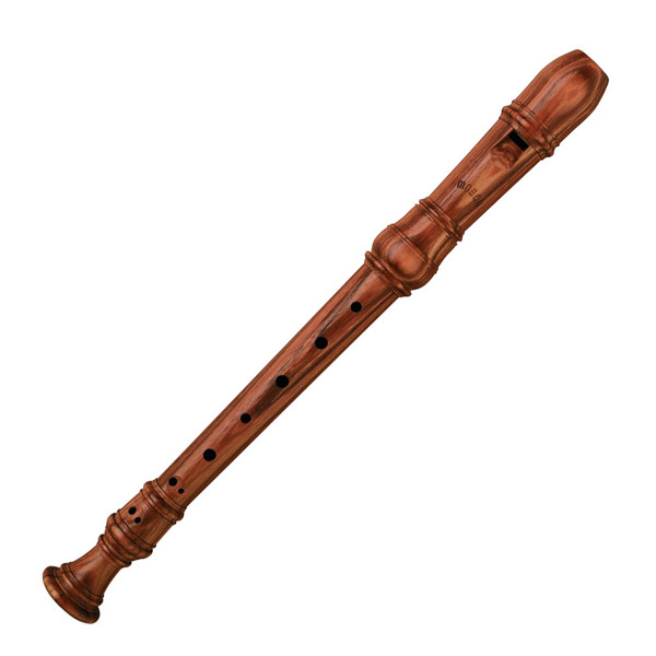 Blokkfløyte Alt Moeck Rottenburgh 4308, Barokk, Rosewood, Double Holes