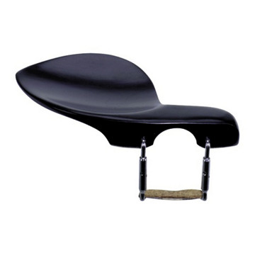 Hakebrett Fiolin Guarneri 1/8 - 1/16. Hard Wood, Black