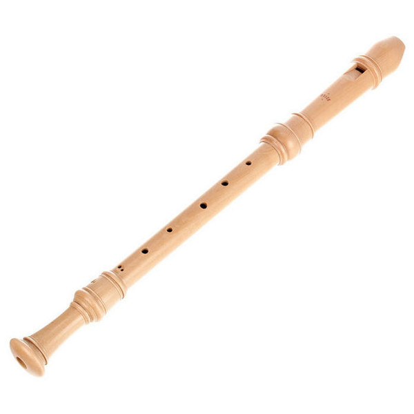 Blokkfløyte Tenor Moeck Rottenburgh 4400, Barokk, Natural Maple Wood, Double Holes