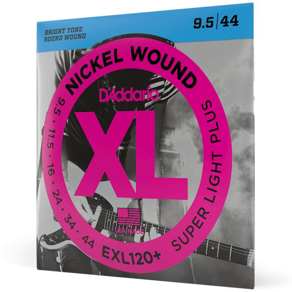 Gitarstrenger Elektrisk D'Addario EXL-120+ Super Light Plus