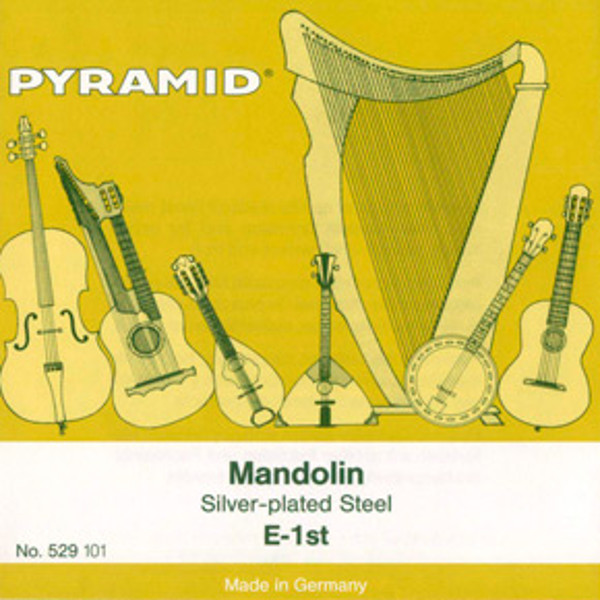 Mandolinstrenger Pyramid sett (8 strenger)