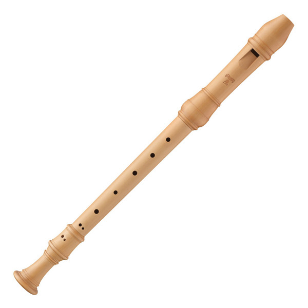 Blokkfløyte Alt Moeck Denner 5333, Baroque, Boxwood Double holes. 442 Hz