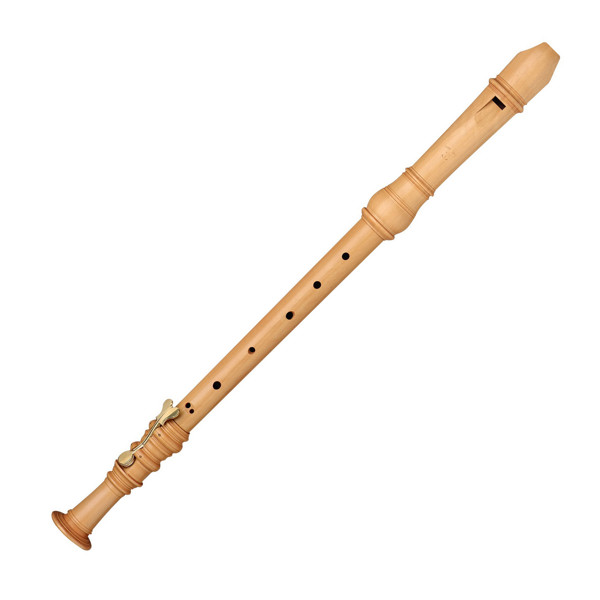 Blokkfløyte Tenor Moeck Hotteterre 5454, Baroque, Boxwood, Double holes, 415 Hz