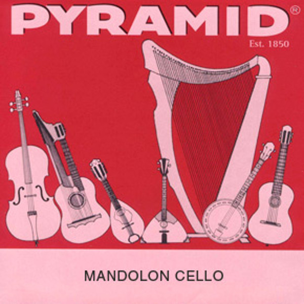 Mandoloncellostrenger Pyramid sett (8 strenger)