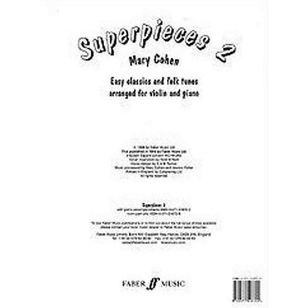Superpieces violin/piano book 2 - Mary Cohen