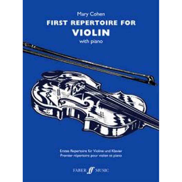 First Repertoire for violin - Mary Cohen