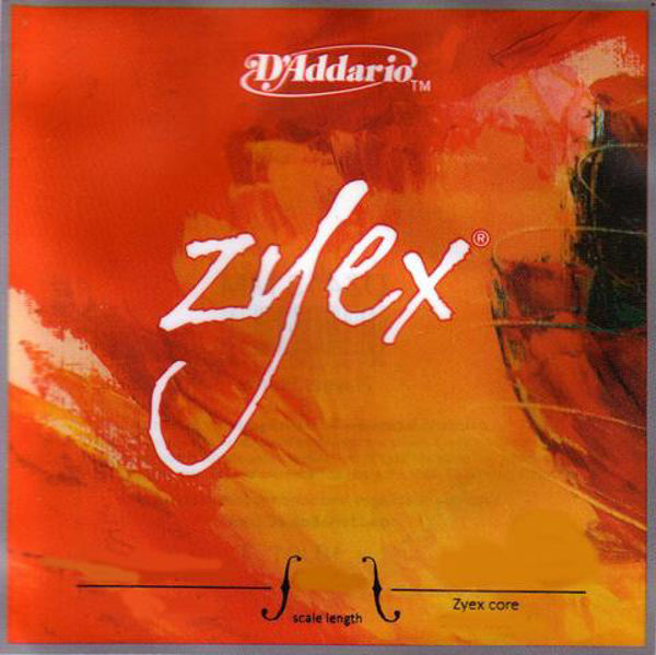 Fiolinstreng Zyex D`Addario 4G Nylon/sølv