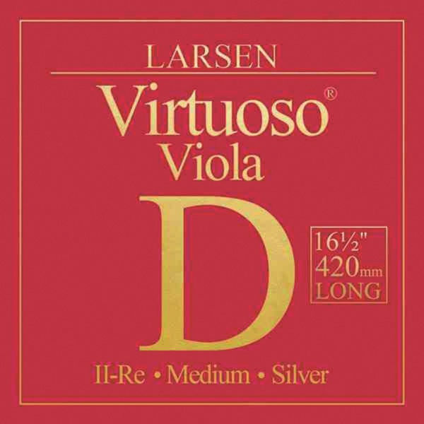 Bratsjstreng Larsen Virtuoso 2D Medium XL Silver wound