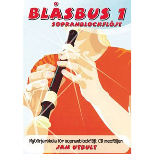 Blåsbus 1 Sopranblokkfløyte m/CD Utbult