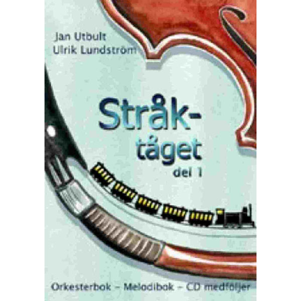 Stråktåget del 1 Fløyte/Flöjt- Bok m/CD