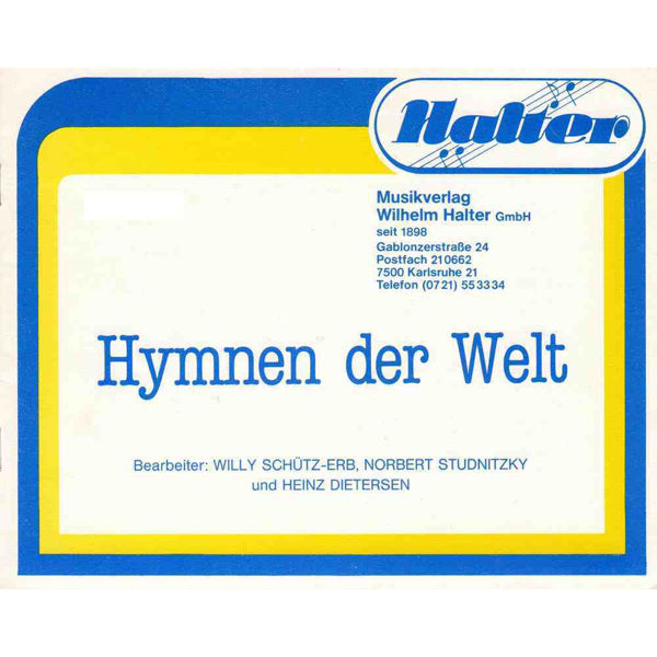 Hymnen der welt - Slagverk