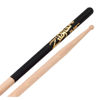 Trommestikker Zildjian Black Dip 7AWD, Hickory, Wood Tip