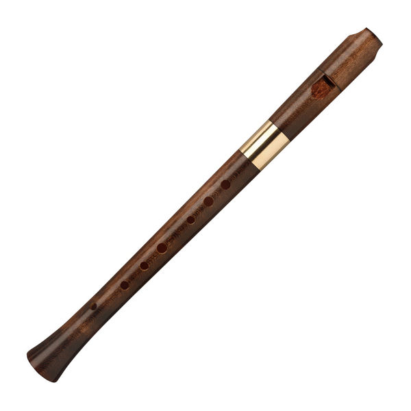 Blokkfløyte Sopran Moeck Renaissance Consort 8221, Renessanse grep, Maple wood oiled and stained, Single holes. 440 Hz