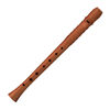 Blokkfløyte Sopran Moeck Kynseker 8250, Baroque, Plum, Single holes. 442 Hz