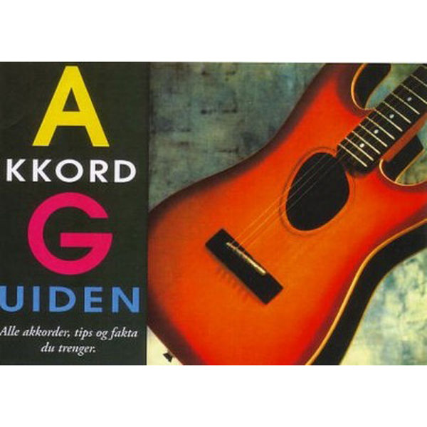 Akkordguiden Gitar Norsk - Jan Stenborg