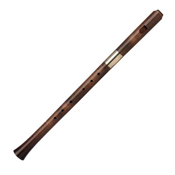 Blokkfløyte Tenor Moeck Renaissance Consort 8421, Renessanse grep, Maple wood oiled and stained, Single holes. 440 Hz