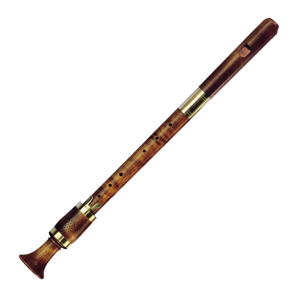 Blokkfløyte Tenor Moeck Renaissance Consort 8430, Baroque, Maple wood oiled and stained, Key and Fontanel. 440 Hz