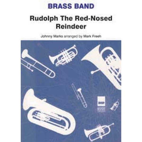 Rudolph the Red-nosed Reindeer, Brass Band sc/pts