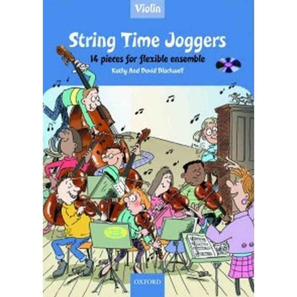 String Time Joggers, Violin book with CD, Blackwell