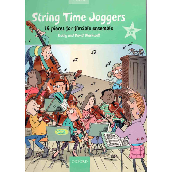 String Time Joggers, Double Bass book with CD, Blackwell