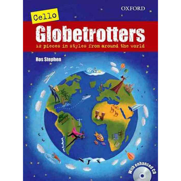 Cello Globetrotters + CD, Ros Stephens