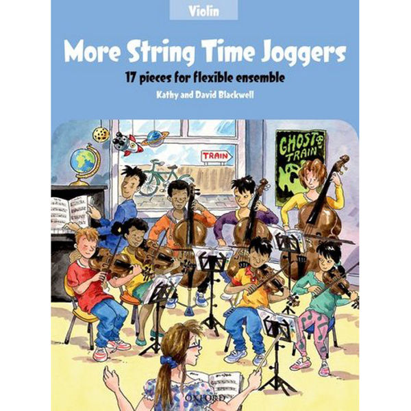 More String Time Joggers, Violin book with CD, Blackwell