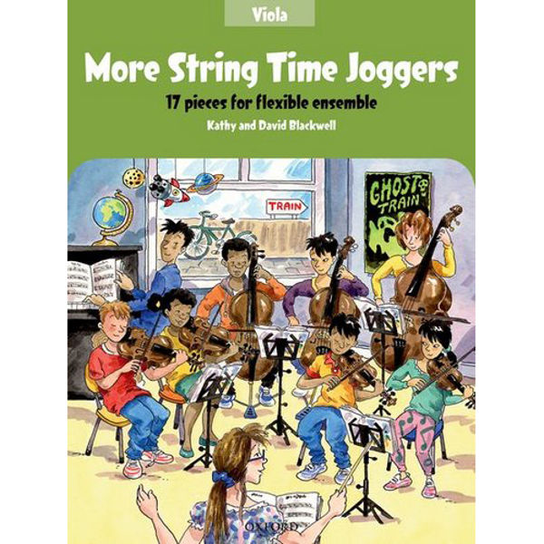 More String Time Joggers, Viola book with CD, Blackwell