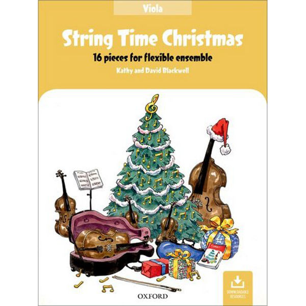 String Time Christmas, Viola book Blackwell