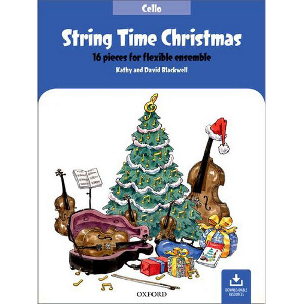 String Time Christmas, Cello book Blackwell
